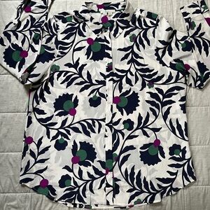 Boden Silk Sienna Shirt | Size US 16